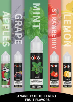 Mint Flavor Vaping Juice Liquid 99.9% Purity For E Cigarette
