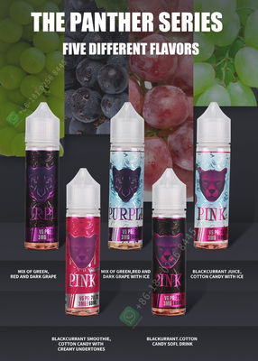 Plastic Bottle Type 30ml Vaping Juice Nic Salt Vaping Liquid VGOD BLVK NASTY