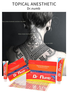Dr Numb Anesthetic Cream Tattoo Lidocaine Cream For Lip Eyebrow Tattoo