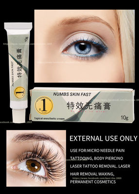 Numbs Skin Fast Dr. Numb 10g Permanent Makeup Painless Cream Stop Pain Effective External Use Only TKTX 10g
