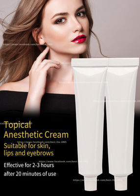Lidocaine Cream Tattoo Painless Cream Private Label White Tube 10g 30g high quality Tattoo Anesthetic Cream
