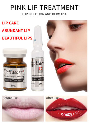 Exosome Serum Mesotherapy Solution Pink Lip Treatment Injectable Serum Dermal Filler