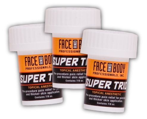 Tattoo Face And Body Numbing Gel Sustaine Super Trio TGel polishcal Anesthetic Gel