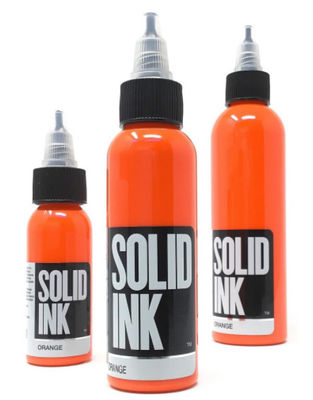 Pure Permanent Makeup Pigment Orange Tattoo Ink Solid Body Tattoo Ink 30ML 60ML 120ML 260ML