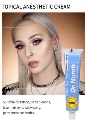 DR NUMB 10g Tattoo Painless Cream Lidocaine Cream Permanent Makeup Numbing Cream Eyeliner Tattoo Numb Cream