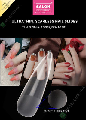 500pcs Matte Lady Artificial Half Nail Tips And Full Cover False Nail