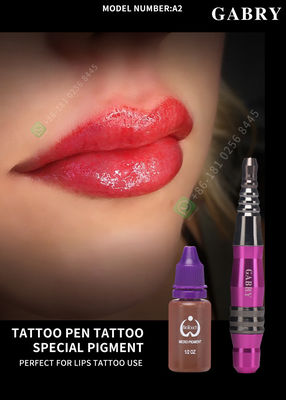 Purple Wireless Eyebrow Makeup Tattoo Pen Warranty 1 Year