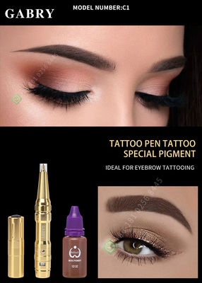 Permanent Makeup Tattoo Gun Machine Kit Electric Microblading For Eyebrow