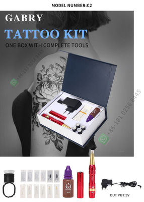 Rechargeable Battery Tattoo Machine Kit For Body Permanent Makeup