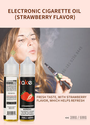 60ml Vapor Juice E Liquid For Electric Cigarette Vaporing Juice Smoking Strawberry Flavor