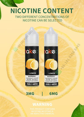 Lemon Juice E-Cigarette Vaping Liquid Prenium 60ML 99.9% Pure