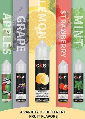 30pg 30ml E Cigarette Vaping Liquid Lemon Flavor Customization