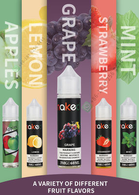 100mL Vapor Juice E Liquid For Electronic Cigarette Natural Ingredients Grape Flavor