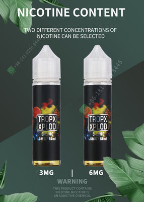 TROPX Xplod E-Juice E Cig Vaping Liquid E-Liquid Orange Flavor Customization