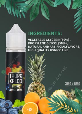 Nicotine E-Liquid Vape Juice E-Cigarette Vaping Liquid 30ml 60ml Vape Juice Orange Taste