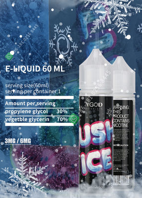 E - Liquid Boom Vape Juice Nicotine Strength 3mg 6mg 24mg With 3 Years Expiration Date