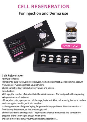 Private label OEM Exosome Injection Cell Rejuvenation Mesotherapy Solution Injection Serum Repair Brightening Moisturizing