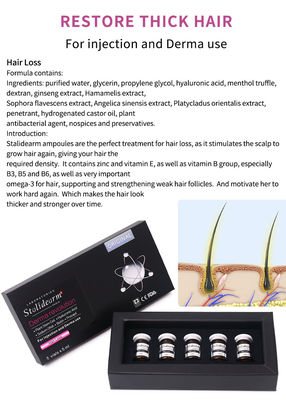 Stalidearm Youth Serum Injection Set For Hair Growth Promotion 5ml Volume OEM