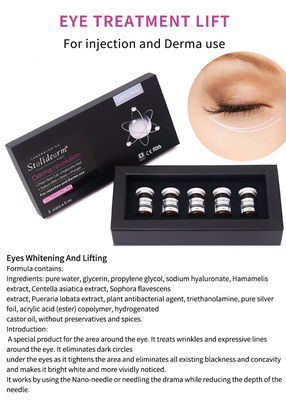 Private Label Eyes Whitening And Lifting Exosomes Injection Serum High Quality Skin Booster