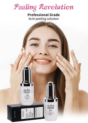 Professional Grade Acid Skin Peeling Solution Liquid Set for Face Exfoliation