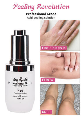 Professional Grade Acid Skin Peeling Solution Liquid Set for Face Exfoliation