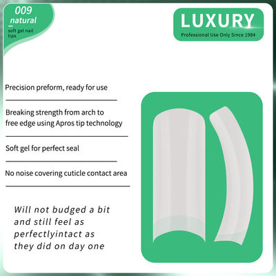 Customizable Long Last Square False Nails For Nail Art Salon With OEM Service