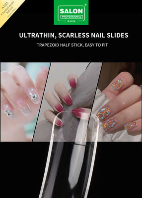 Custom Logo Nail Quick Building Extension Tool Full Cover Long Clear False Nail Tips Artificial Fingernails