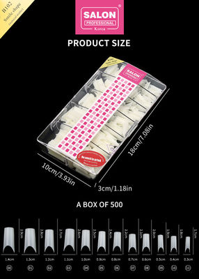 Professional ABS Full Cover Gel Artificial Nail Long Square Press On Nails For Perfect Nails Extensions