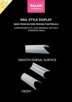 Professional ABS Full Cover Gel Artificial Nail Long Square Press On Nails For Perfect Nails Extensions