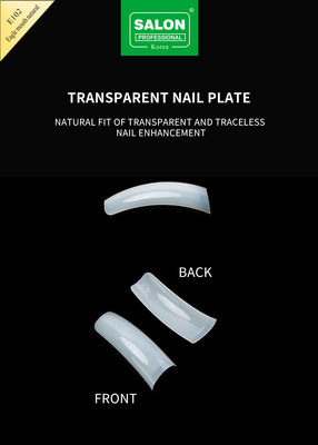 Full Cover Eagle Mouth Natural Soft Gel False Nails Designs Artificial Nail Tips