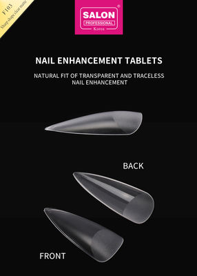 Matte Clear Almond Nails Extra Long Stiletto False Nails Sharp Shape Acrylic Fake Nail Tips For Nail Art