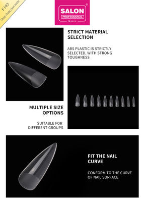 Matte Clear Almond Nails Extra Long Stiletto False Nails Sharp Shape Acrylic Fake Nail Tips For Nail Art