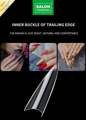 Sharp Shape False Nails Half Cover ABS Acrylic False Fingernails Wholesale