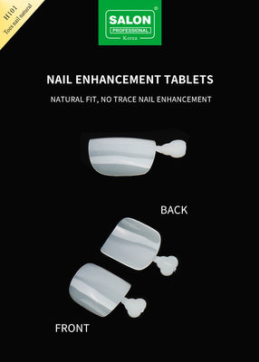 Natural Color False Toenails Set Full Cover Acrylic Toes Nail For Salon-Finish Nail Art