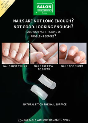 DIY Art Natural Color Full Cover False Nails For Nail Extension 500pcs/Box