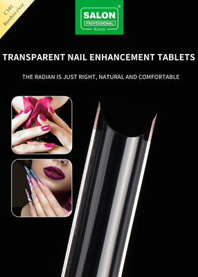 OEM Full Cover Bamboo Clear Soft Gel False Nails Designs Artificial Nail Tips
