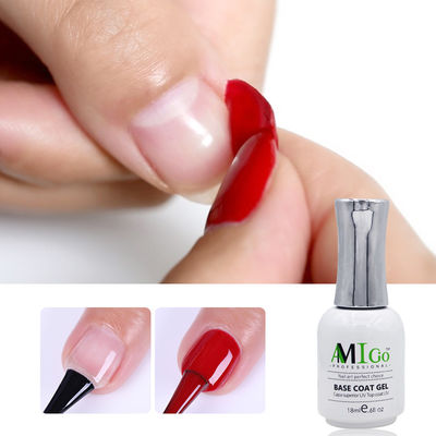 Amigo Gel Nail Polish Kit 18ml Semi-Permanent Soak Off Uv / Led Varnish For Salon Nail