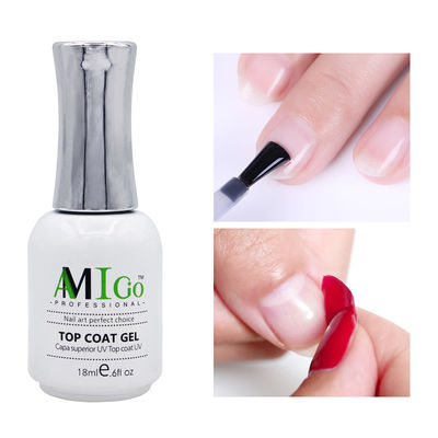Amigo Gel Nail Polish Kit 18ml Semi-Permanent Soak Off Uv / Led Varnish For Salon Nail