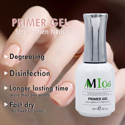 Amigo Gel Nail Polish Kit 18ml Semi-Permanent Soak Off Uv / Led Varnish For Salon Nail