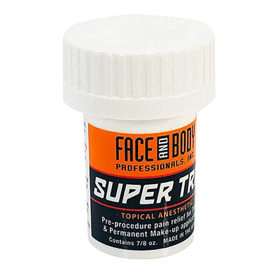 7/8 oz Tattoo Numbing Cream with 12% Benzo-caine and 4% Lido-caine Hydrochloride for Pain Relief