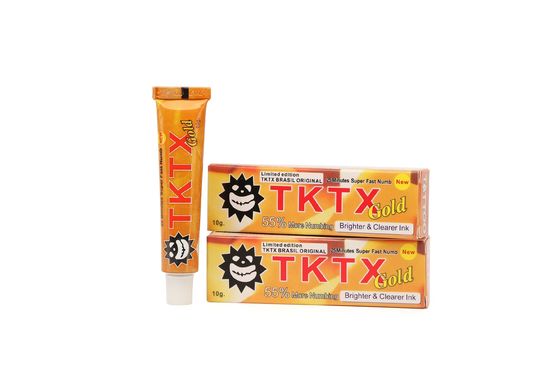 TKTX Numbing Cream 75% Numb Water-Based Non-Greasy Anesthetic Cream for Painless Tattoo and Semi-Permanent Makeup