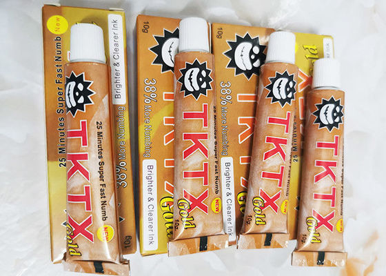TKTX Numbing Cream 75% Numb Water-Based Non-Greasy Anesthetic Cream for Painless Tattoo and Semi-Permanent Makeup