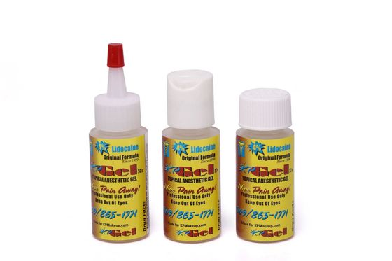 Professional Use 2% Lidocaine 1.5% Tetracaine Tattoo Numbing Cream Topical Anesthetic Gel