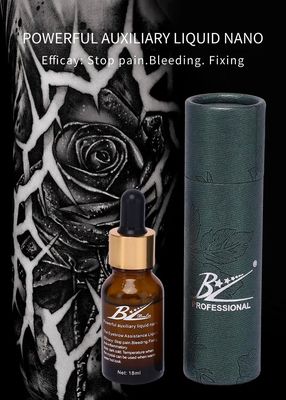 BL Green Fast Acting Tattoo Numbing Liquid 18ml/Bottle Works in 90 Seconds Topical Anesthetic Liquid