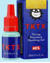 TKTX Numbing Gel 15ml Fast Acting Blue Gel with 9% Lidocaine for Pain Relief