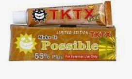 Possible Tattoo Numb Cream 55% Tktx Tattoo Anesthetic Ointment Fast Acting Strong Numbing Cream for Body Tattoo
