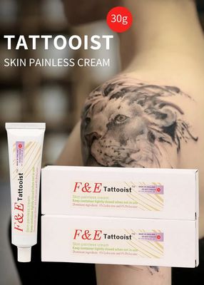 Tattooist F&E Tattoo Numbing Cream Microblading Body Tattoo Factory Price Lido-Caine Ointment for Filler Mico Blading