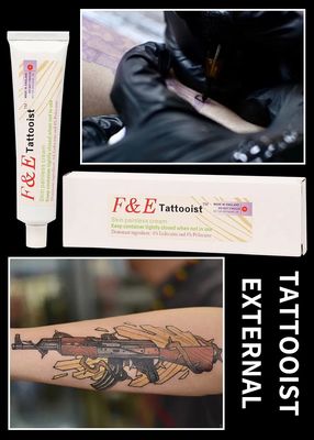 Tattooist F&E Tattoo Numbing Cream Microblading Body Tattoo Factory Price Lido-Caine Ointment for Filler Mico Blading