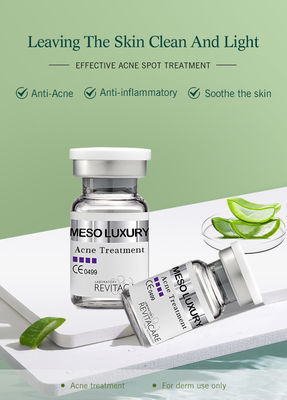 MESO LUXURY Skin Booster Pure Plant Pimple Clear Serum Whitening Mesotherapy Solution For Acne Treatment