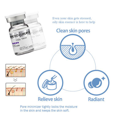 MESO LUXURY Serum Microneedling Dermal Pen Mesotherapy Solution Oily Skin Treatment Essence